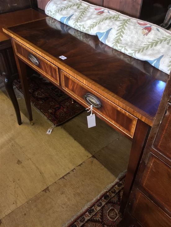 Georgian style mahogany side table